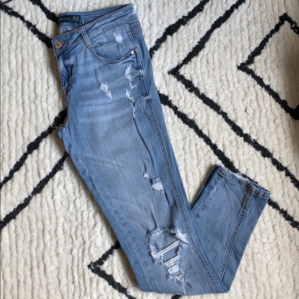 Zara denim jeans